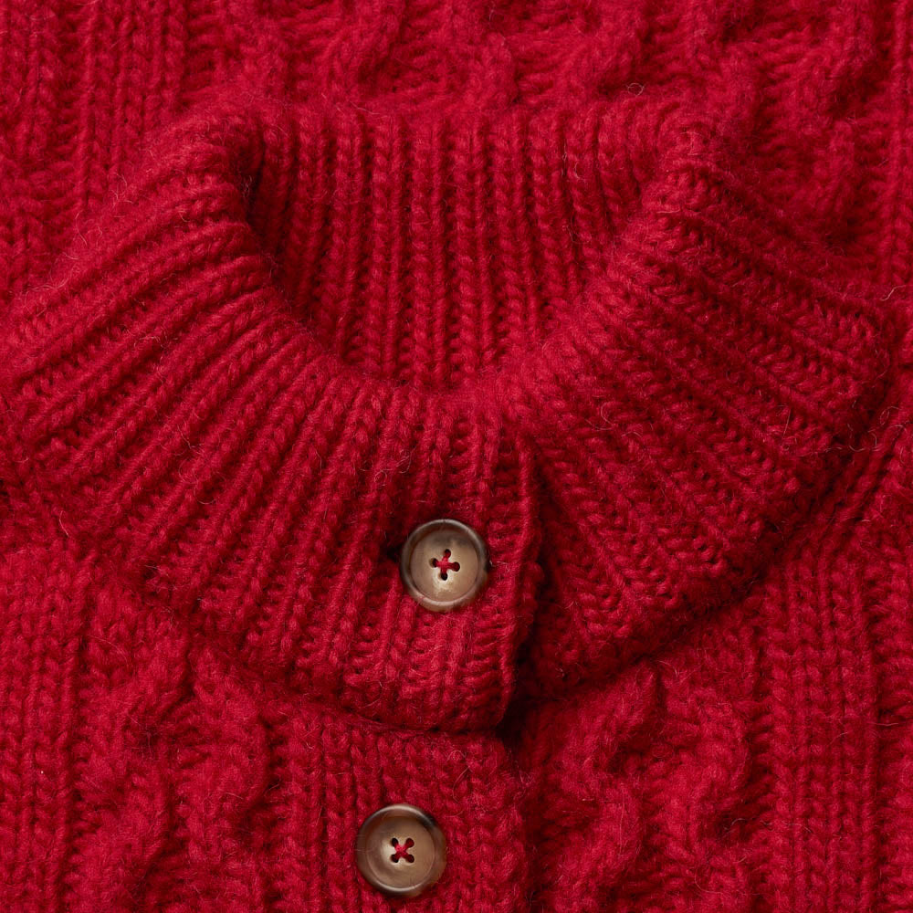 Au Vieux Campeur - Paid Leave - Elena Cardigan - Red