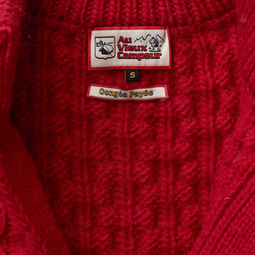Au Vieux Campeur - Paid Leave - Elena Cardigan - Red