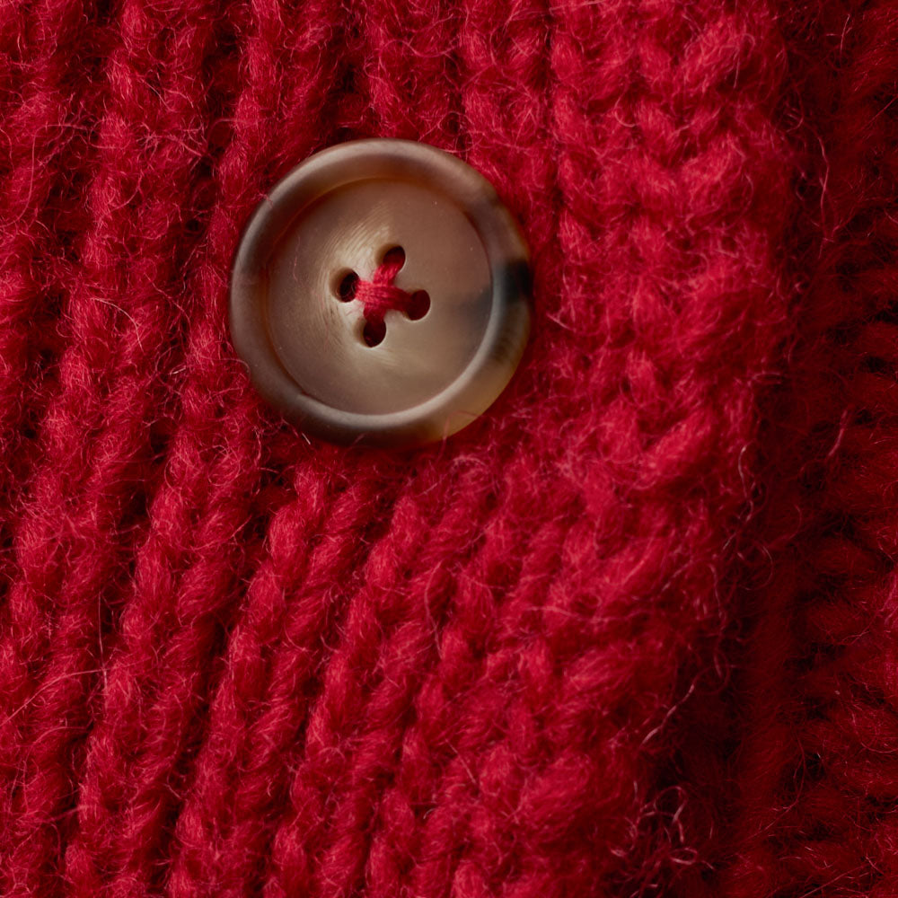 Au Vieux Campeur - Paid Leave - Elena Cardigan - Red