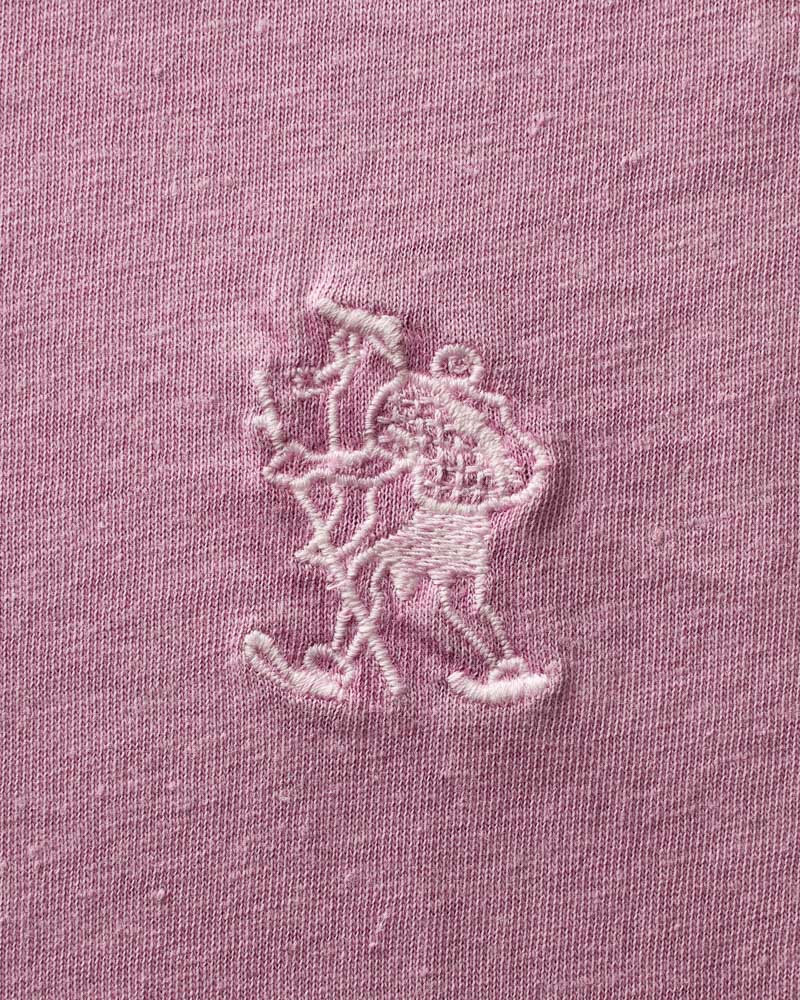 Au Vieux Campeur - Paid Holidays - Mercer T-shirt - Mauve