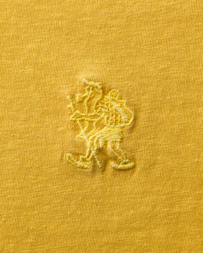 Au Vieux Campeur - Paid Holidays - Mercer T-shirt - Yellow