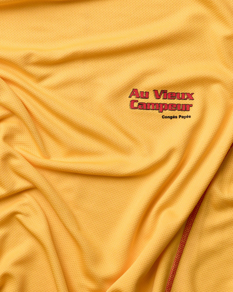 Au Vieux Campeur - Congés Payés - T-shirt Otis Manches Courtes - Jaune