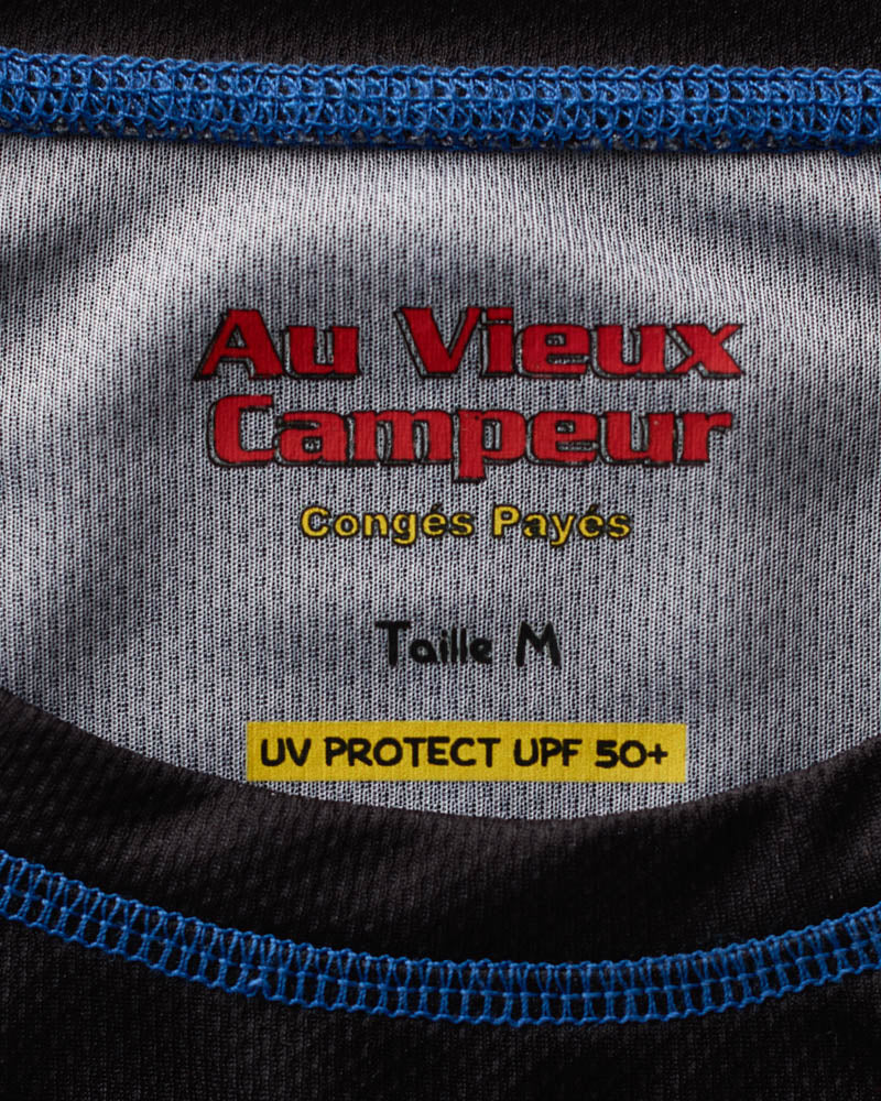 Au Vieux Campeur - Paid Holidays - Otis Short Sleeve T-shirt - Black