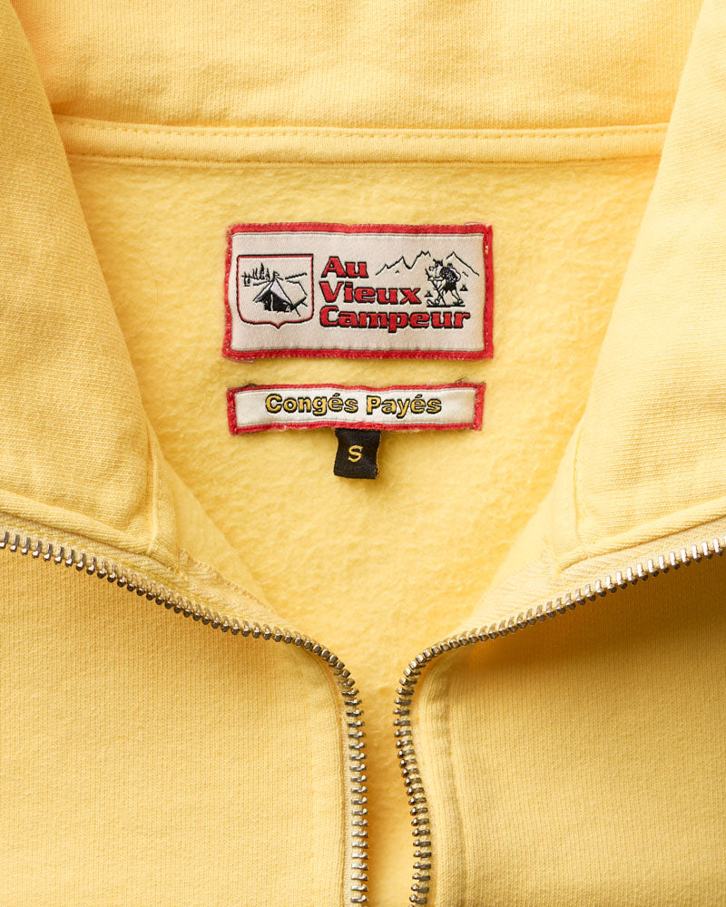 Au Vieux Campeur - Paid Leave - Winnie Sweatshirt - Yellow