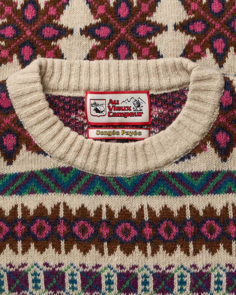 Au Vieux Campeur - Congés Payés - Pull Elias - Beige