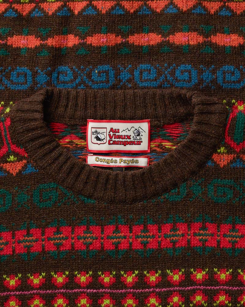 Au Vieux Campeur - Congés Payés - Pull Elias - Marron