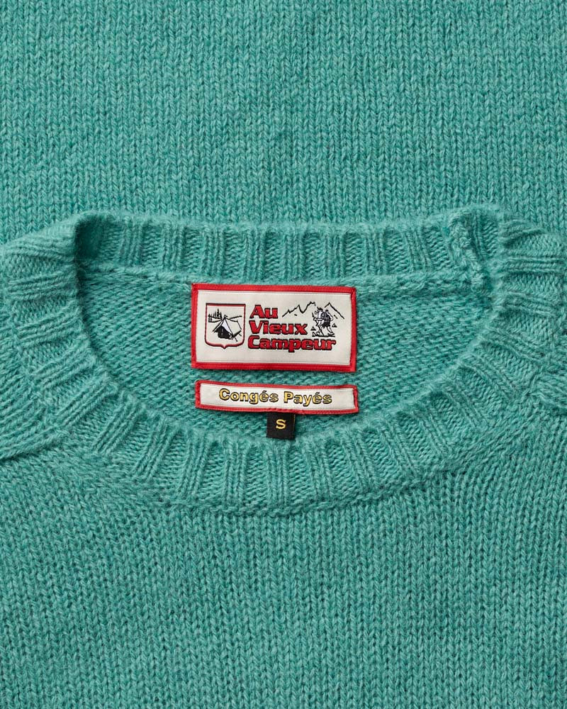 Au Vieux Campeur - Congés Payés - Pull Elliott - Turquoise