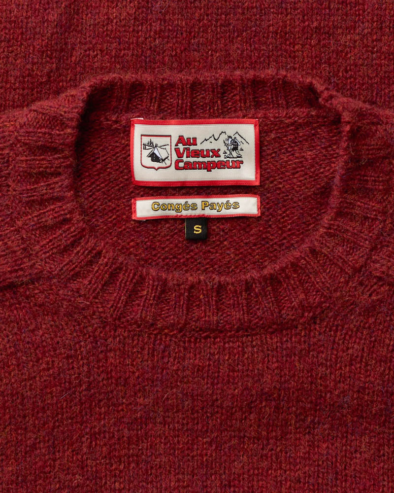Au Vieux Campeur - Congés Payés - Pull elliott - Rouge