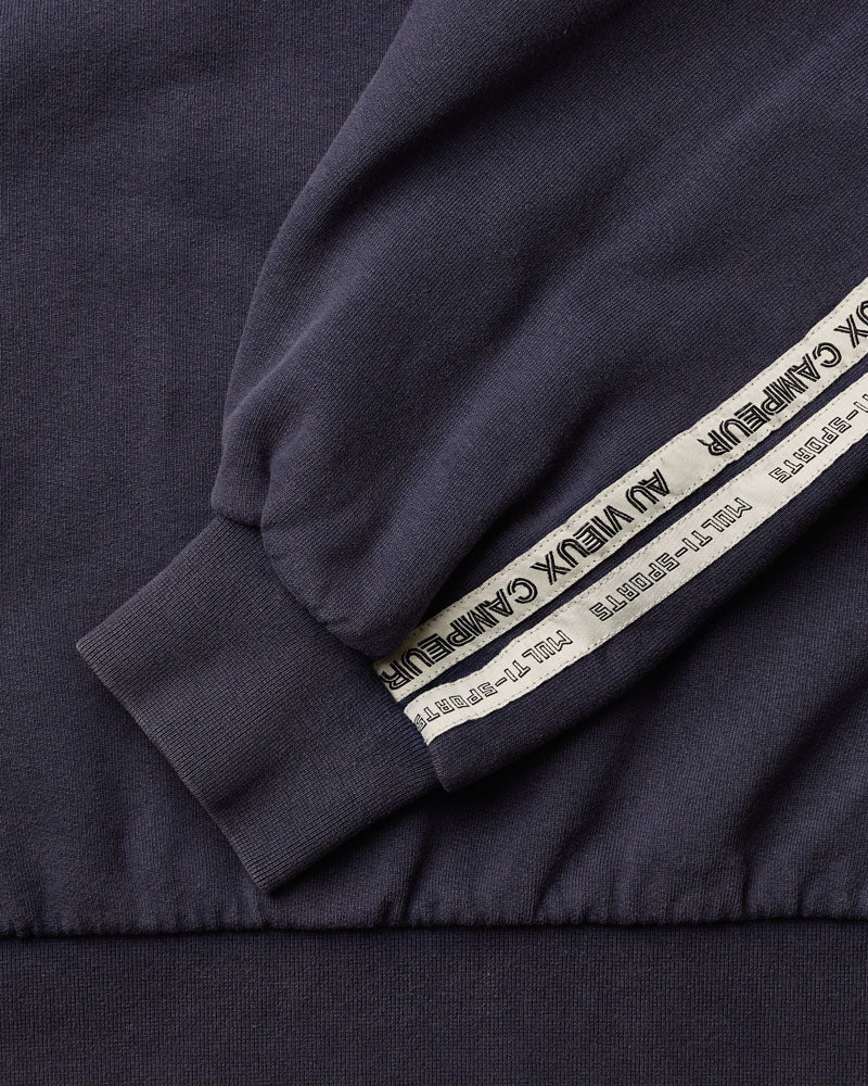 Au Vieux Campeur - Paid Holidays - Milo Sweatshirt - Faded Navy