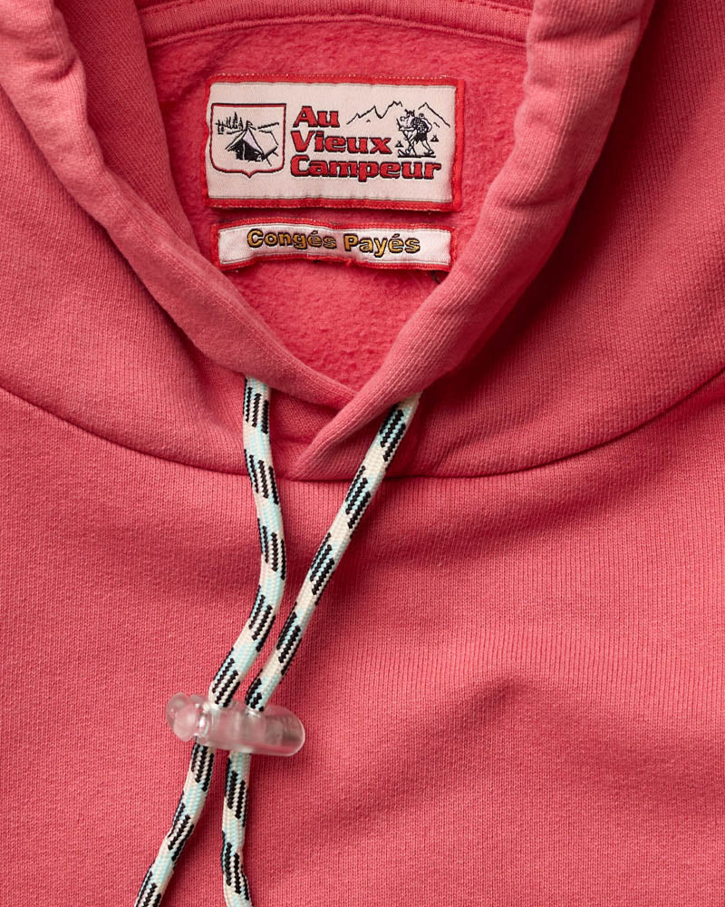 Au Vieux Campeur - Congés Payés - Sweat à capuche miller - Rouge