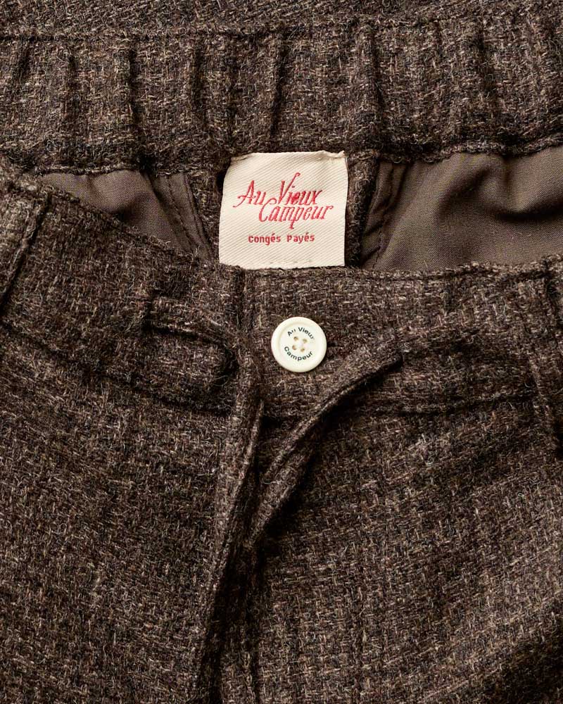 Au Vieux Campeur - Paid Leave - Brook Trousers - Brown