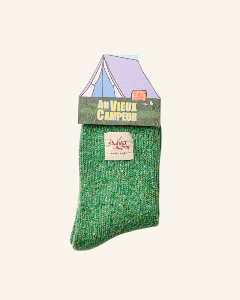 Au Vieux Campeur - Congés Payés - Chaussettes Fenway - Vert