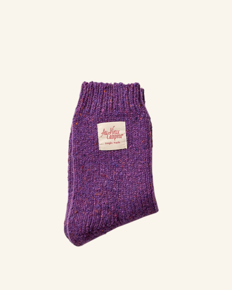 Au Vieux Campeur - Paid Holidays - Fenway Socks - Violet