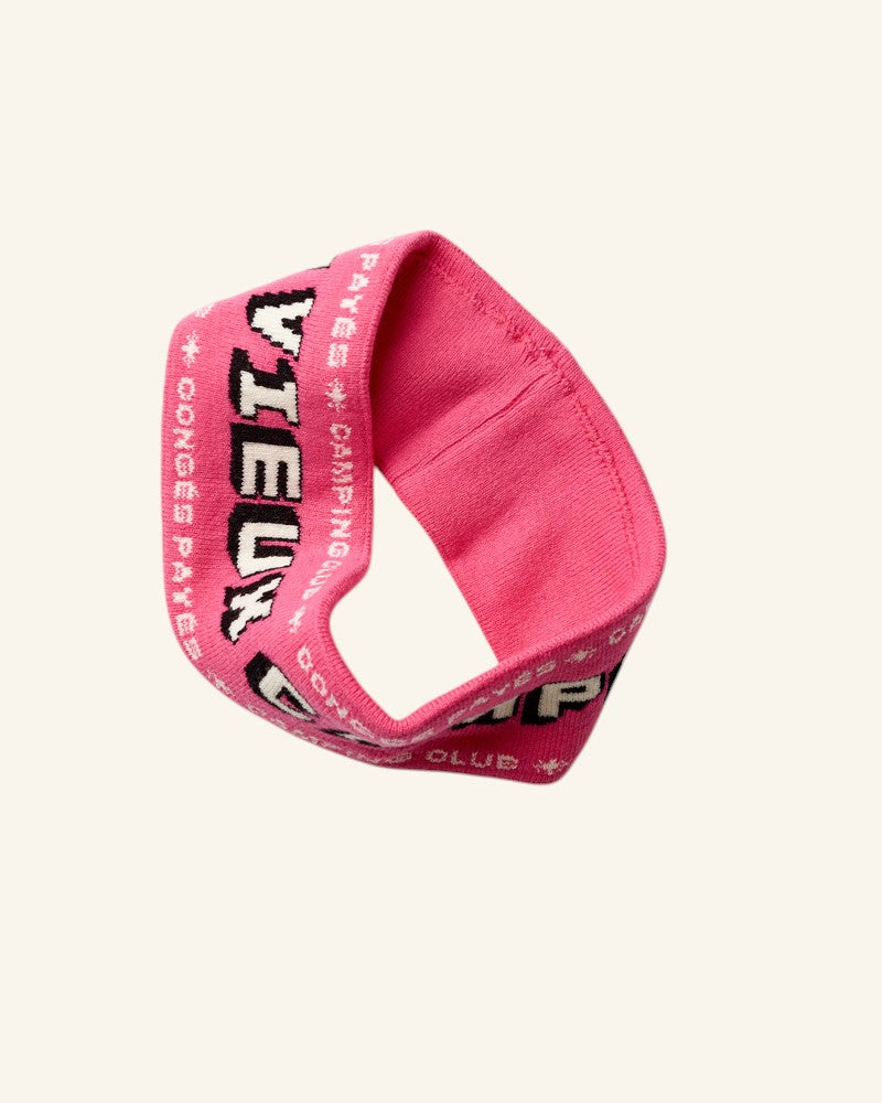 Au Vieux Campeur - Congés Payés - Bandeau AVC - Rose