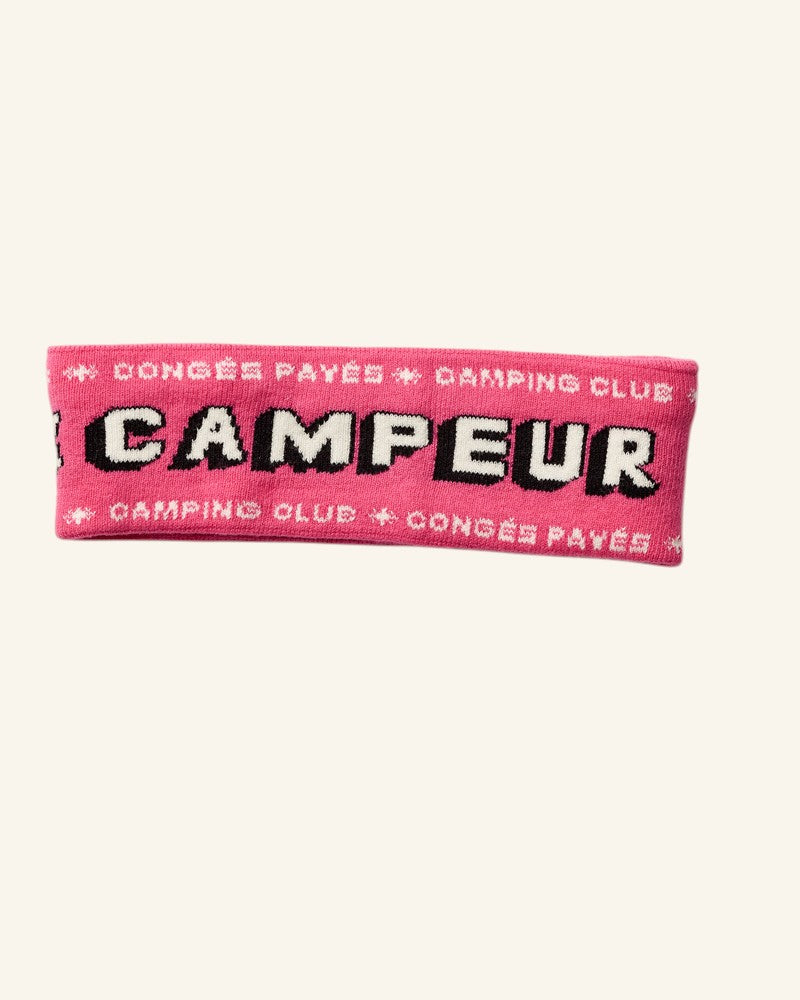 Au Vieux Campeur - Congés Payés - Bandeau AVC - Rose