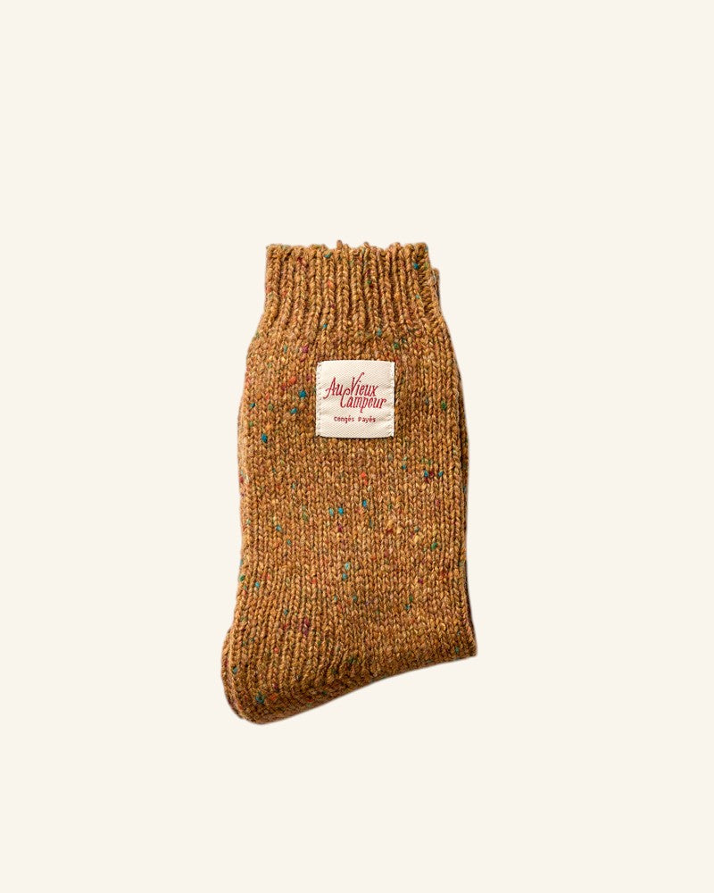Au Vieux Campeur - Paid Holidays - Fenway Socks - Mustard