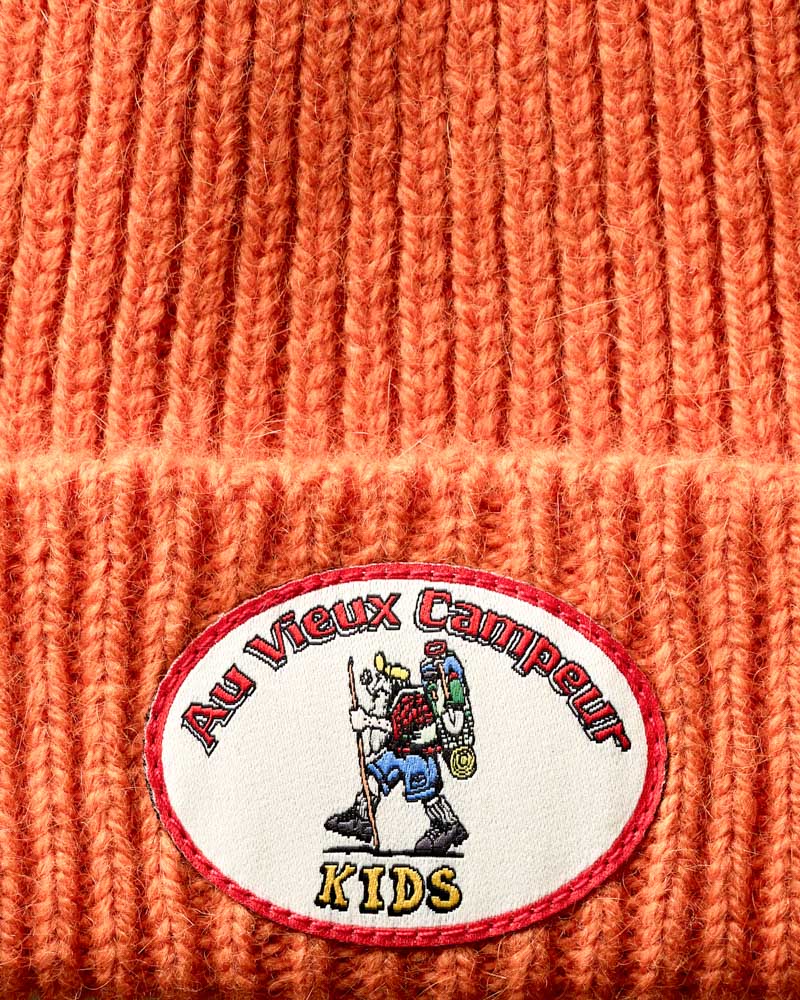 Au Vieux Campeur - Congés Payés - Bonnet Ben Kids - Orange