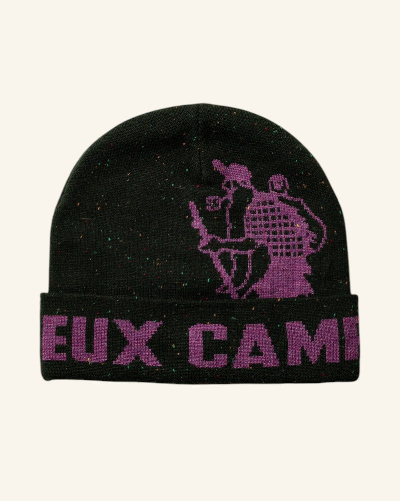 Au Vieux Campeur - Paid Holidays - Achilles Hat - Green & Mauve