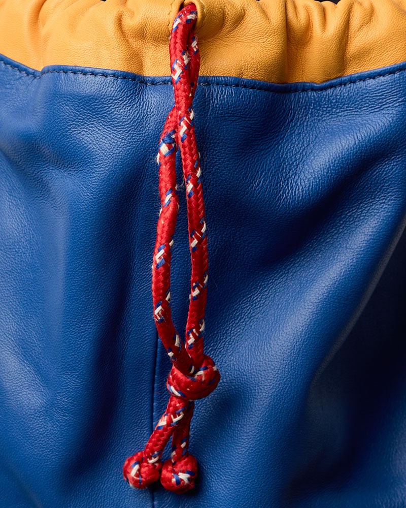 Au Vieux Campeur - Paid Leave - Climber Bag - Bleu Yellow & Red