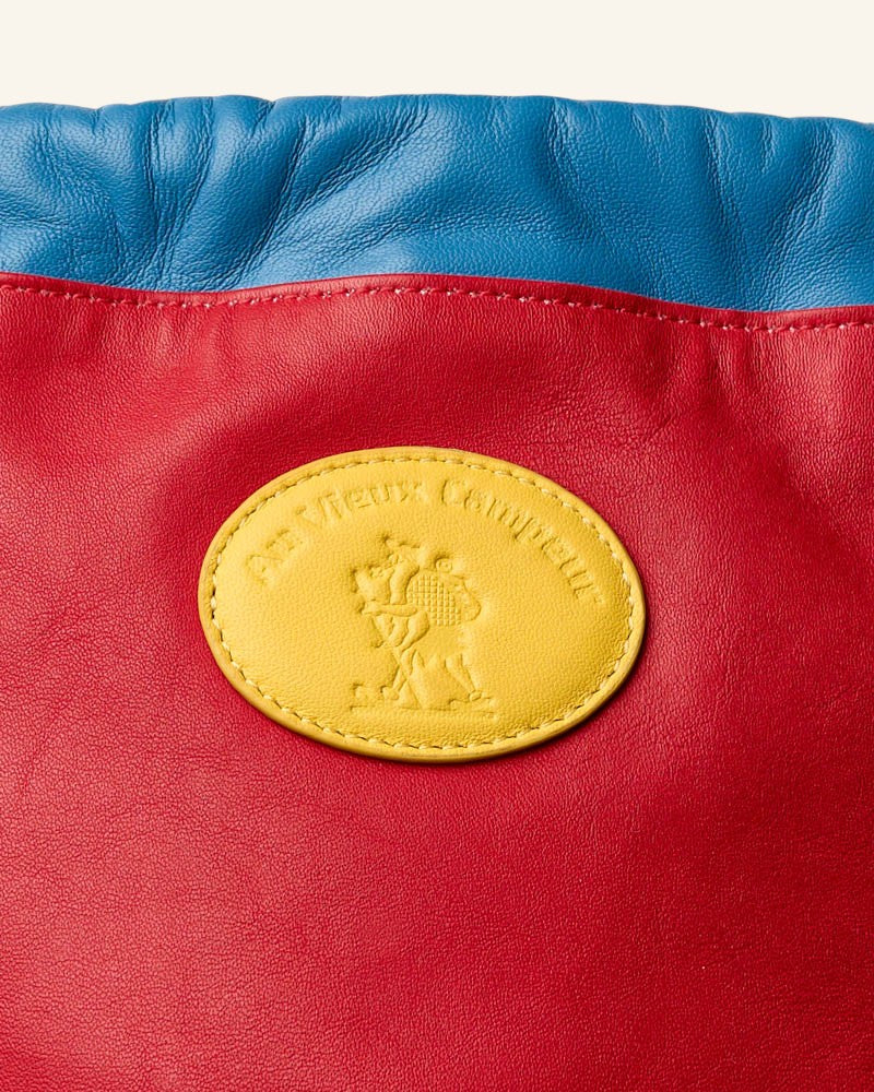 Au Vieux Campeur - Paid Leave - Climber Bag - Red Purple Bleu