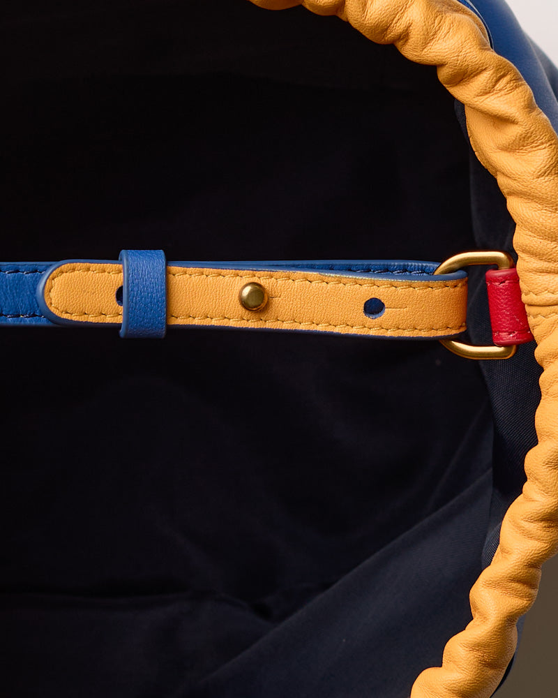 Au Vieux Campeur - Paid Leave - Climber Bag - Bleu Yellow & Red