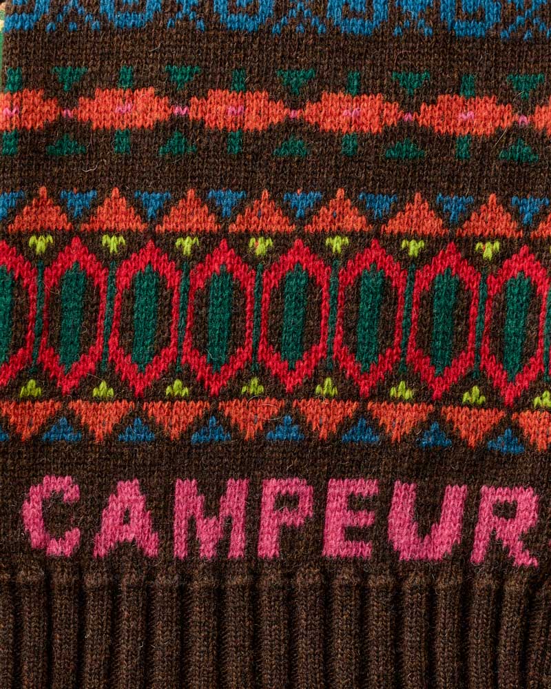 Au Vieux Campeur - Paid Holidays - Elias Scarf - Brown