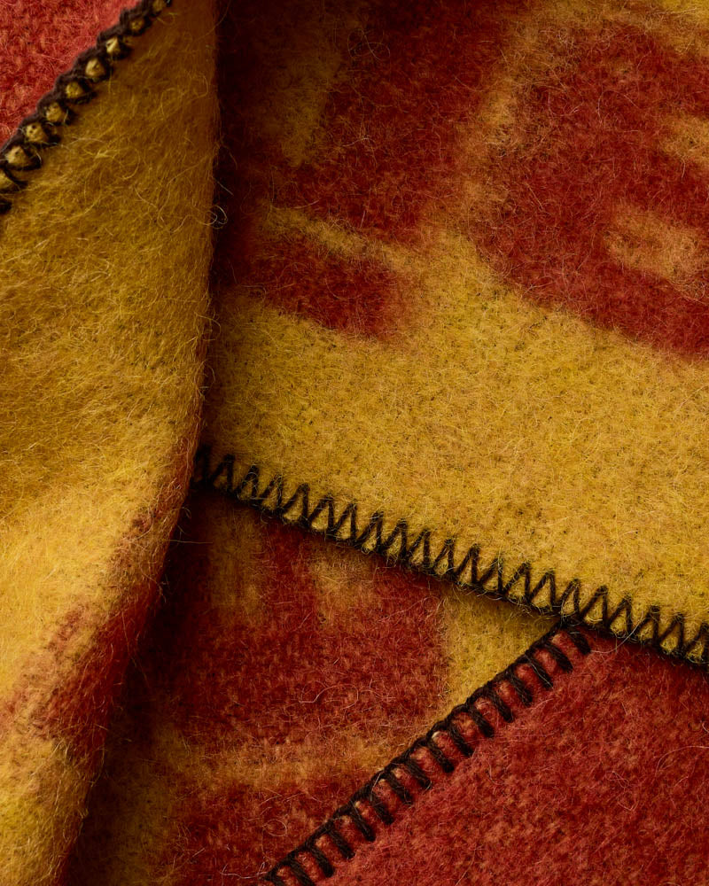 Au Vieux Campeur - Paid Leave - Stroke Scarf - Rust