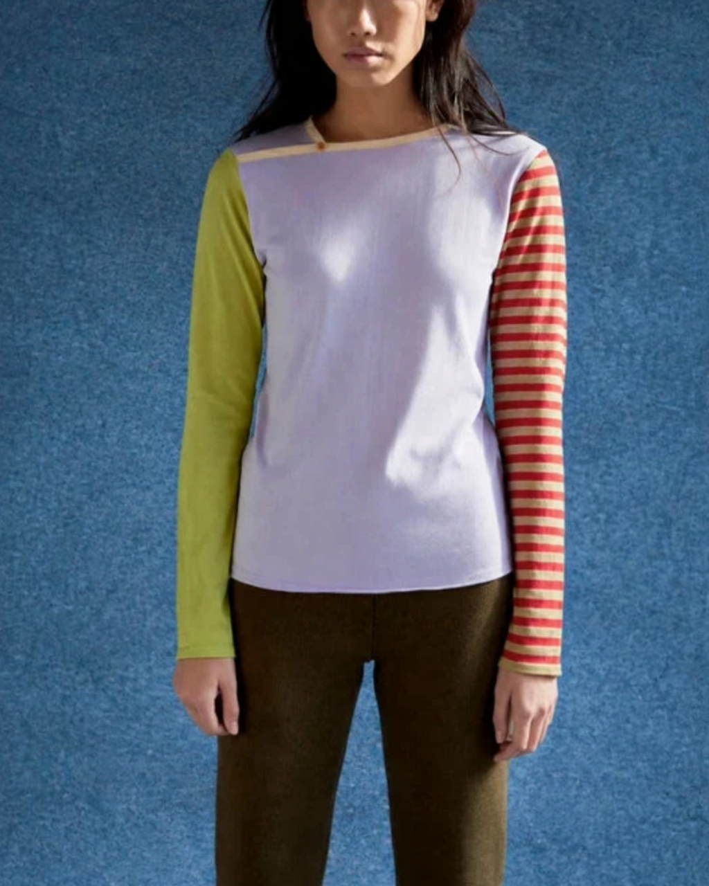 Carlota Cahis - T-Shirt Manches Longues Puppet - Lilas