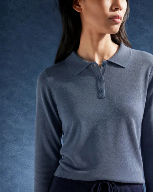Carlota Cahis - Polo Twist - Gris